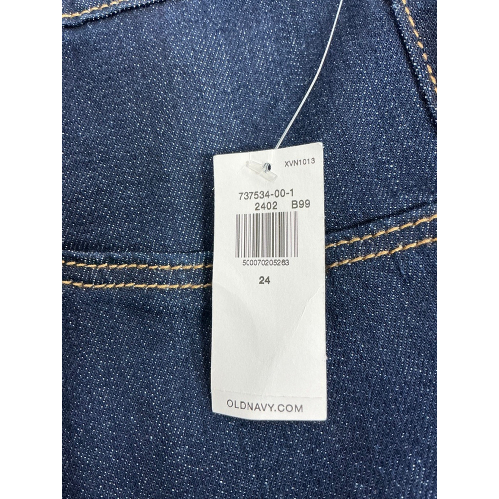 Womans Old Navy Rock Star Super Skinny Jeggings 24 Adjustible Waist Pullon NWT - Picture 5 of 10